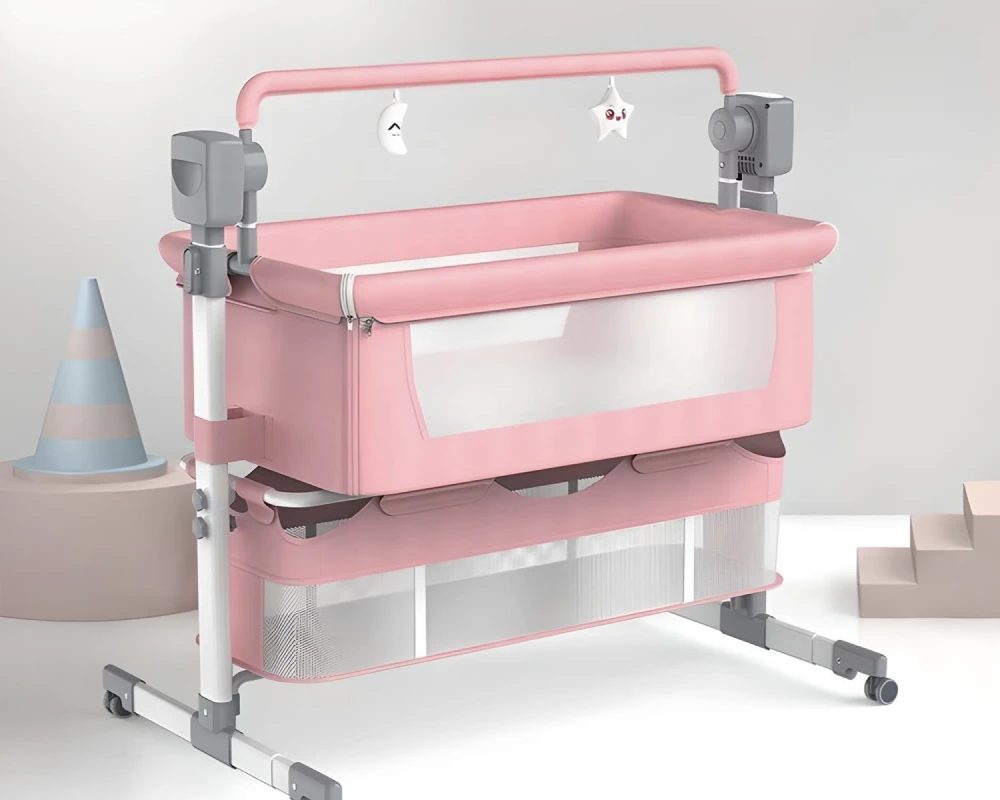 bassinet that rocks baby to sleep